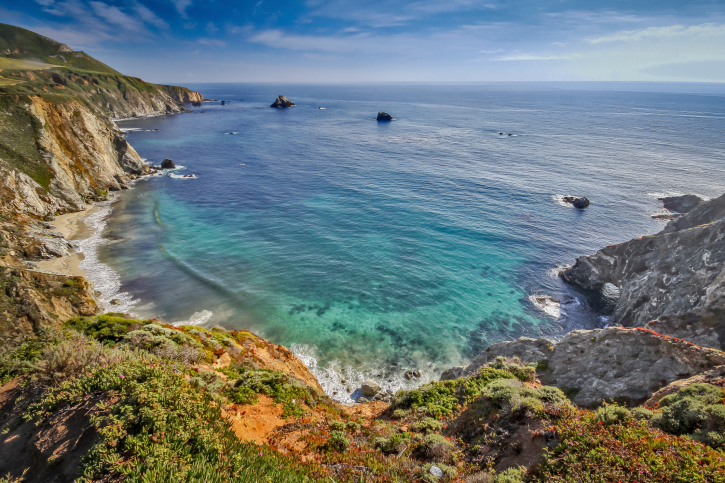 Beautiful Big Sur vista