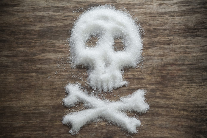unhealthy white sugar concept sugar studies