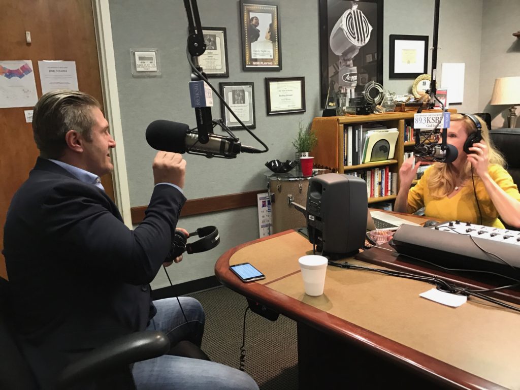 Samir Becic and Kim Wier on KSBJ radio